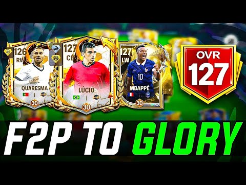 I Spent 140 DRAFTS for MY F2P TO GLORY Team Upgrade! 🤯💥