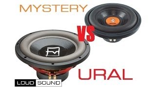 [Mystery MO-12S] vs [URAL AS-D12.3] - subwoofer test