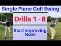 Single Plane Swing Drills