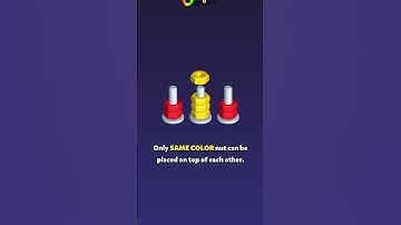 nut sort colour puzzle #nutsort #puzzle #puzzlegame #gameplay #games #game #gamer