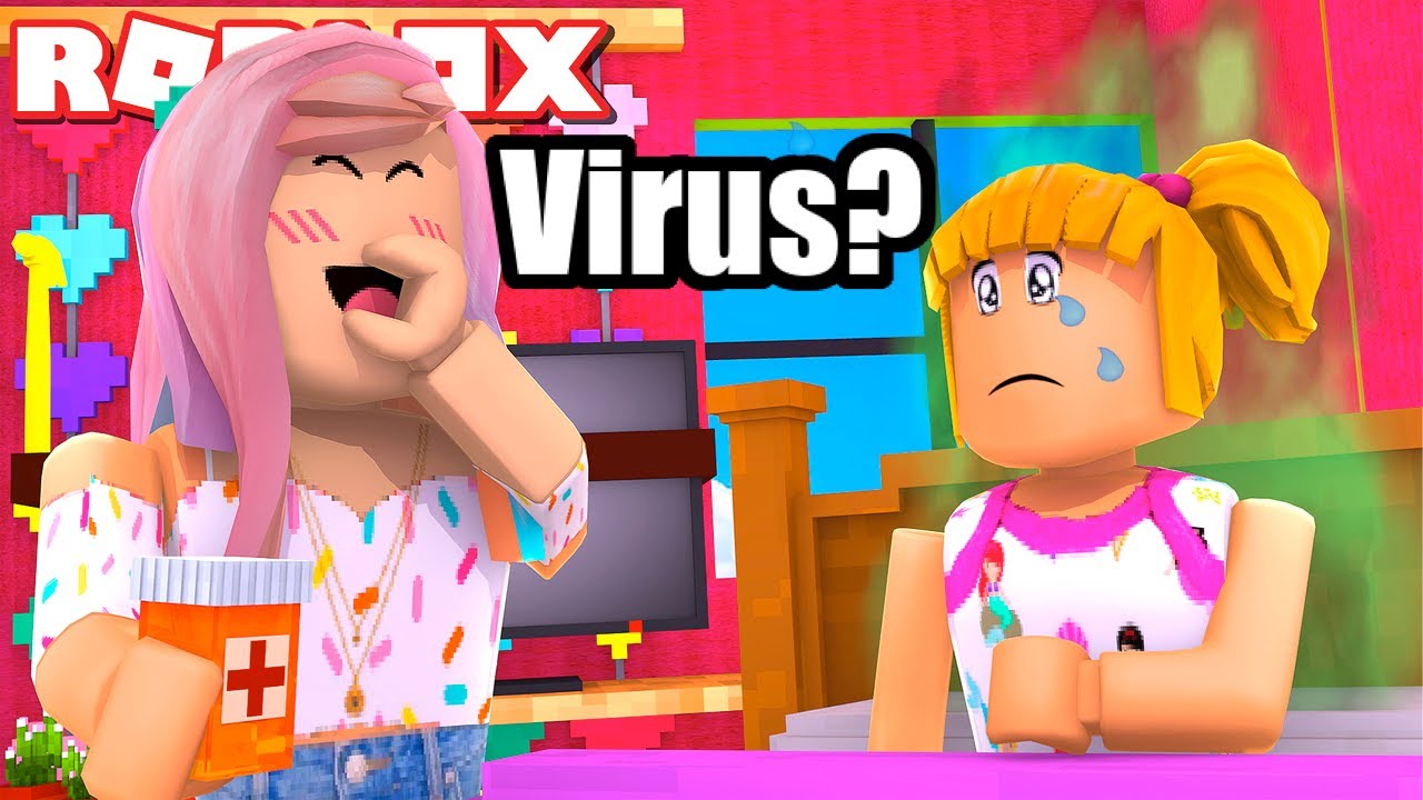Goldie Has The Virus Bloxburg Adopt Me Roleplay Roblox Family Youtube - titi toys and dolls roblox adopt me