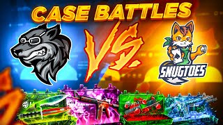 We Did More HUGE CASE BATTLES Against Each Other... - HELLCASE