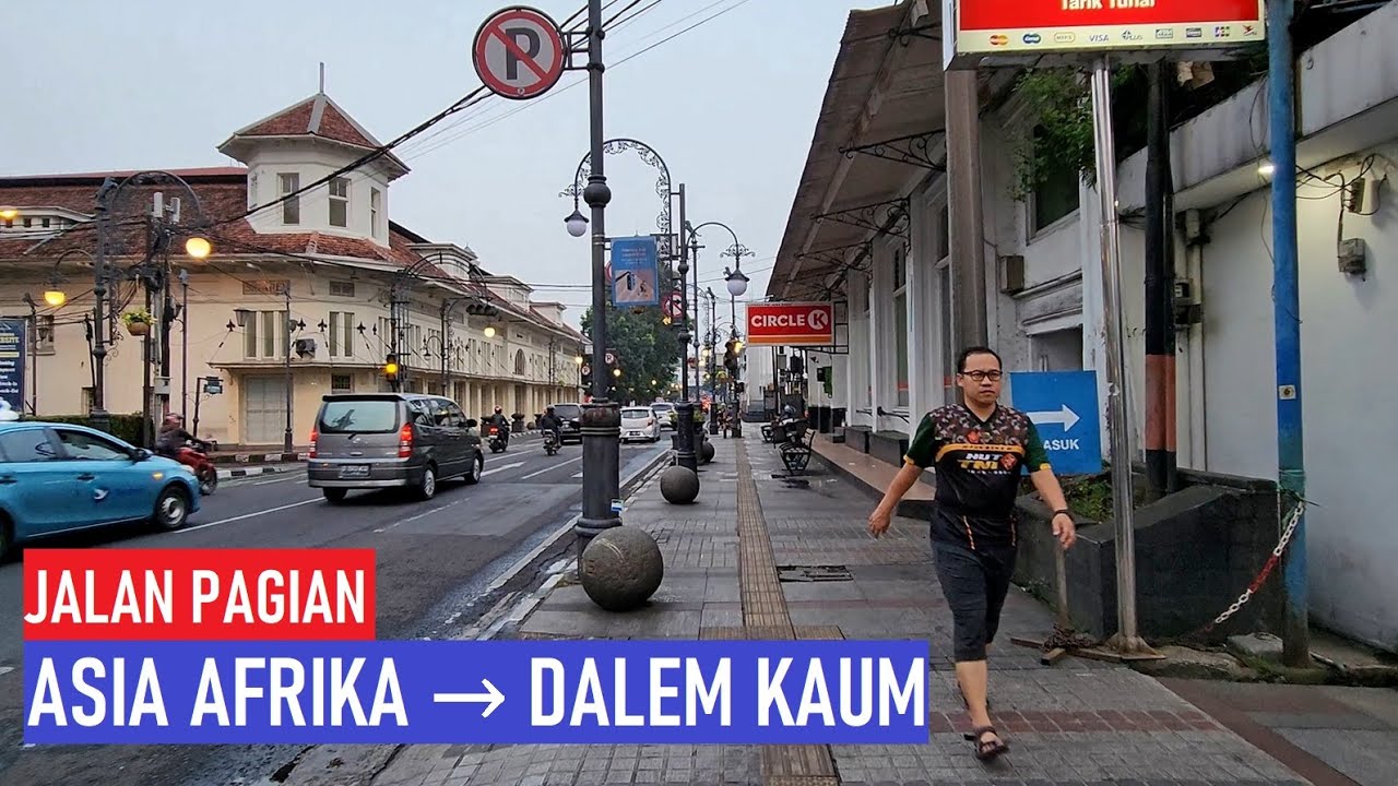 Walking Around Jalan Asia Afrika Bandung to Dalem Kaum in the morning ❗