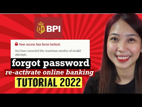 BPI MOBILE BANKING LOCKED! [How to Reset Your Password / Reactivate Account 2022]