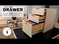 DIY Drawer Cabinet | Drawer Making and Installation // Plans available