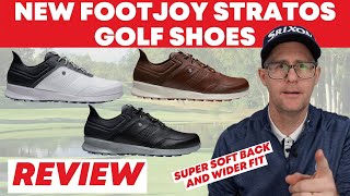 NEW FootJoy Stratos Golf Shoes - Super Soft, Waterproof and a Wider Fit screenshot 5