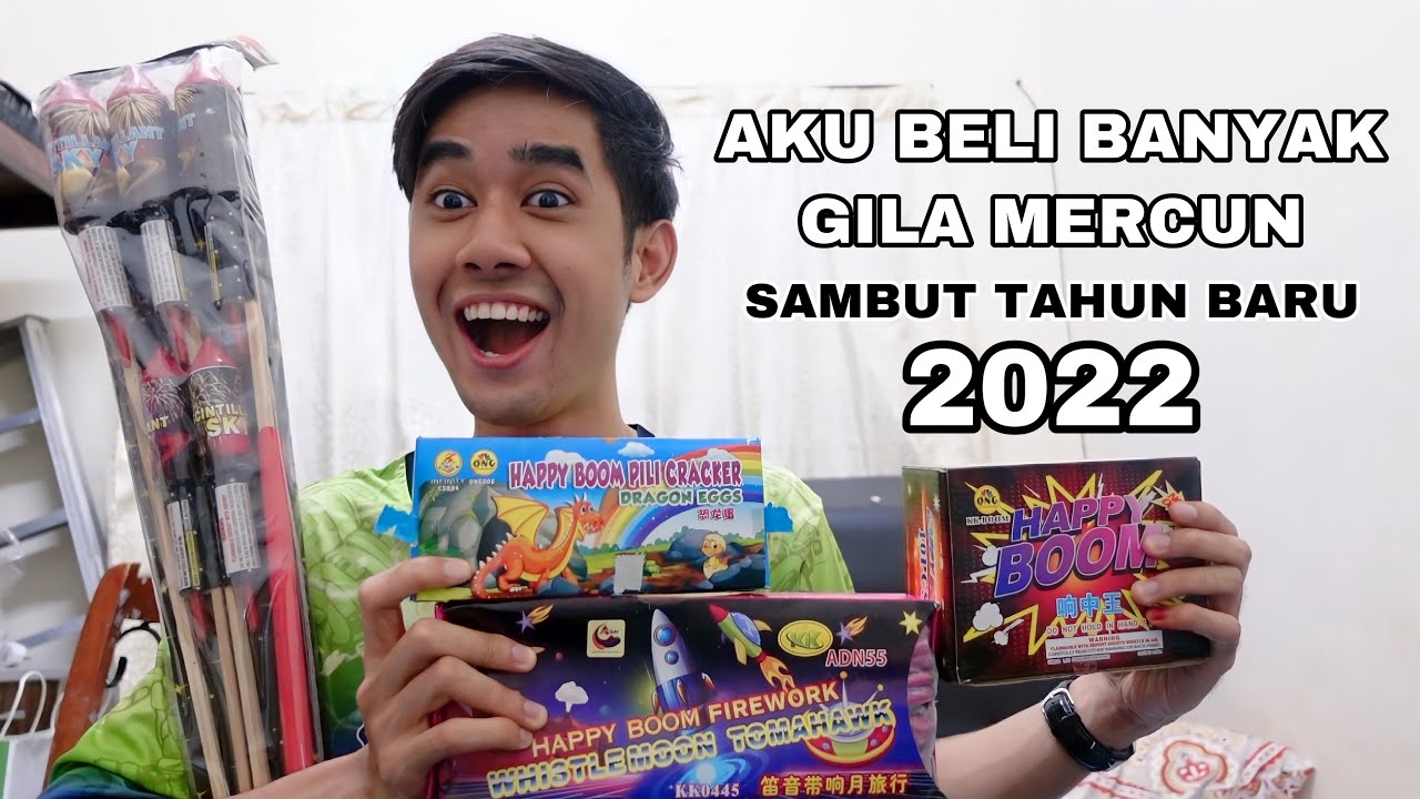 AKU BELI BANYAK GILA MERCUN 😂 SAMBUT TAHUN BARU 2022 🥳