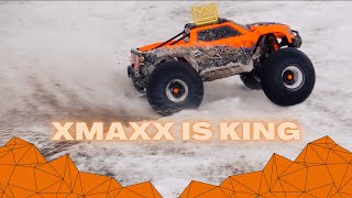 Traxxas X-MAXX 8s snow BASH! by Bryce Penrod RC 766 views 1 year ago 14 minutes, 49 seconds