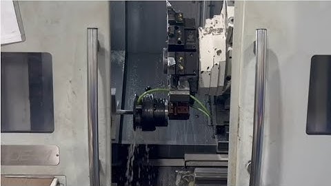 New CNC Lathe M20 x 2.5 – 48MM (1.875”)  Thread with Our F4 Roll On Roll Off ® Thread Rolling Tool