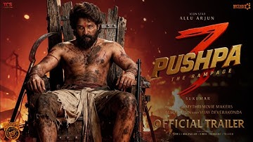Pushpa 3 : The Rampage - Official Trailer | Allu Arjun | Vijay Deverakonda | Rashmika | Ai trailer 