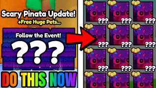 Do THIS Glitch NOW Before SCARY PINATA MAZE Event in Pet Simulator 99 FREE HUGE PETS