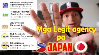 5 Legit and recommended Agency pa JAPAN || how to apply in japan