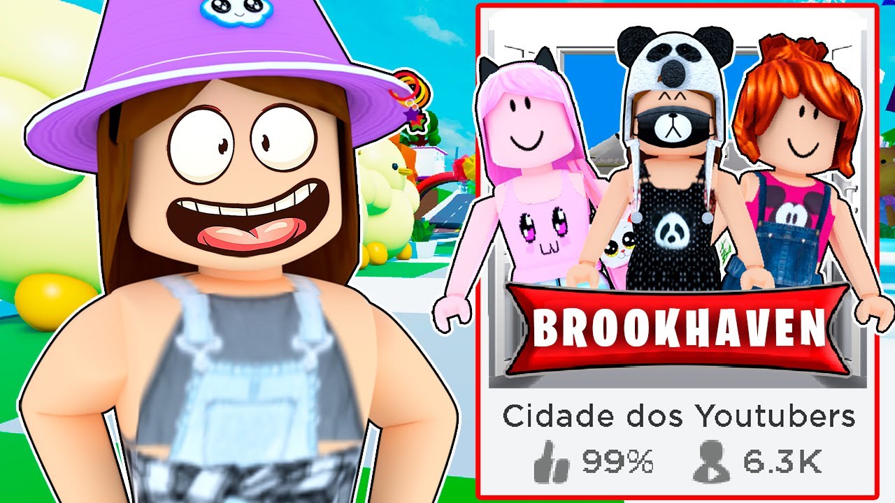 CRIEI O MUNDO DA LULUCA GAMES NO BROOKHAVEN @VanessaMaffi (Roblox