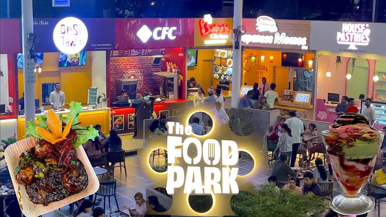 Glimpse Of Food Park The Food Park Belagavi YouTube