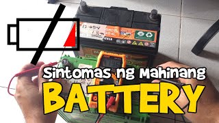 Senyales na Malapit ng malowbat or discharge ang Battery ng sasakyan | Car Battery Low Symptoms