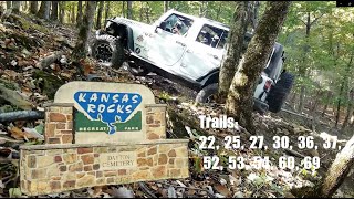 Kansas Rocks Jeep on trails  22, 25, 27, 30, 36, 37, 53, 52, 54, 60, 69 - Oct 1, 2022