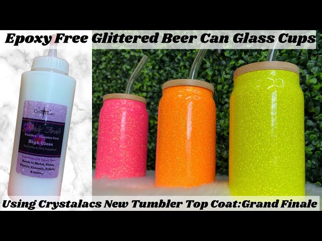 How to Apply Chunky Glitter to your Tumbler with CrystaLac Glitter Glue 