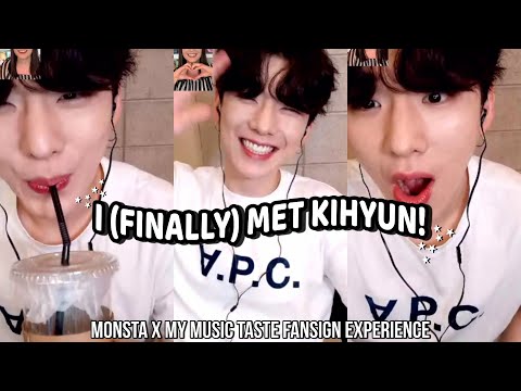 Meeting Kihyun From Monsta X Mmt Monsta X Fansign Experience