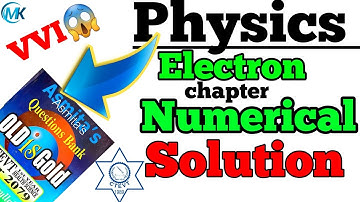 CTEVT |Physics electron chapter numerical solution #physics #modernphysics #ctevt #diploma