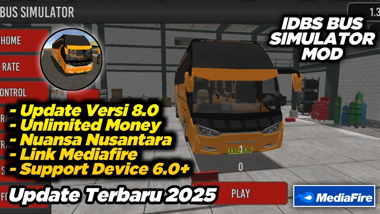 Update IDBS Bus Simulator Mod Apk ( Unlimited Money )