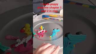 poppy playtime 1 and 2 in clay