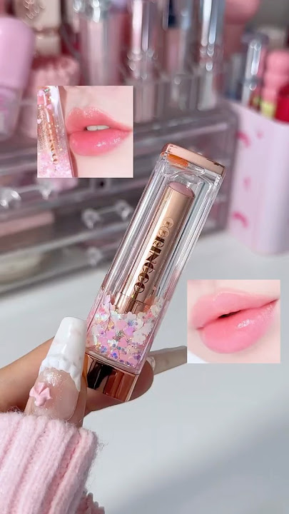 This Korean lipstick is too pretty 😭💗#kbeauty #lipstick #pink #viralmakeup #shorts