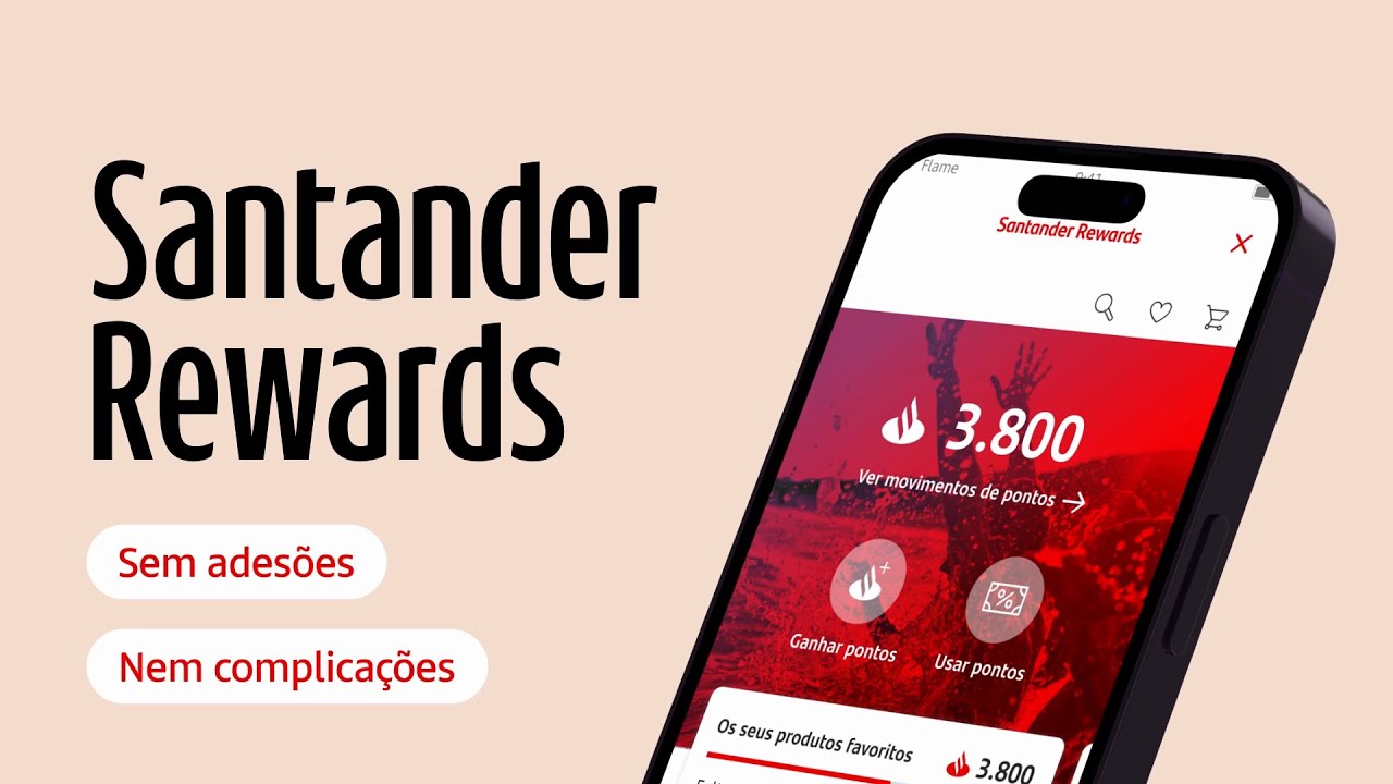 Santander Portugal — Santander Rewards — Ganhe pontos em tudo (YouTube video ad)