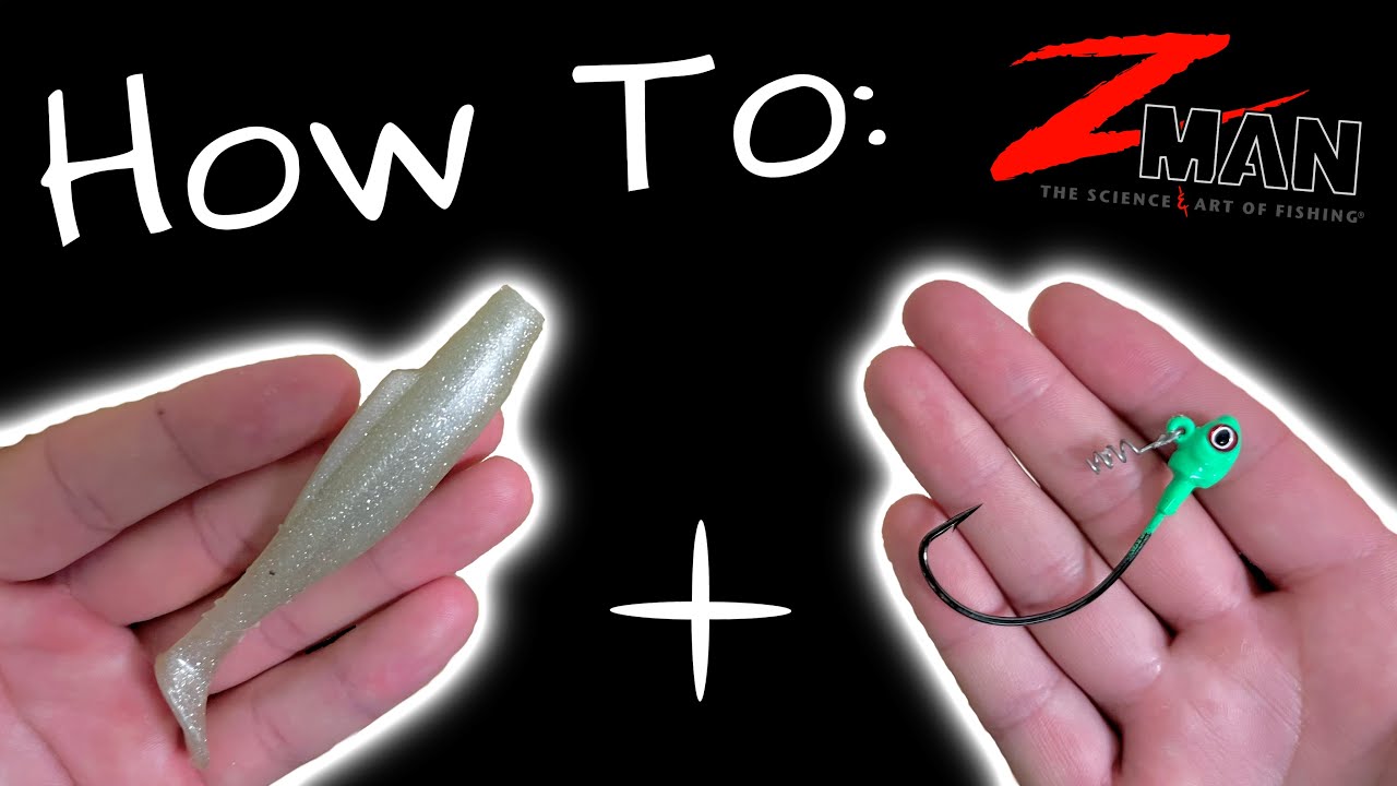How to Rig Z-Man Plastics on Screw-Lock Hooks (FISHING HACK) 