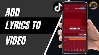 How To Add Lyrics to a TikTok Video (2026) | how to get the lyrics on tiktok