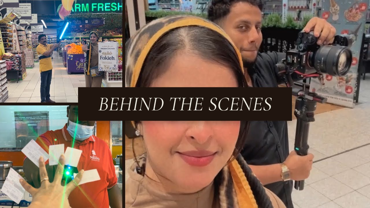 Behind the scenes of my shoot / daily vlogs - YouTube