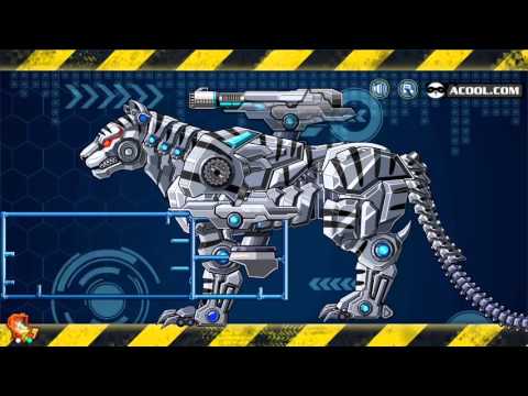 Toy Robot War:Robot Snow Tiger