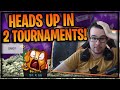 HEADS UP IN TWO TOURNAMENTS! Zodiac Main Event + $105 Bounty Series [Stream Highlights]
