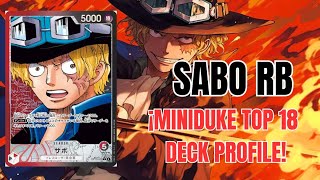 Sabo RB TOP 18 DECK PROFILE | @MinidukeOPTCG  