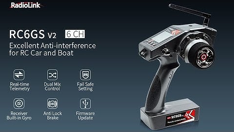 Radiolink Receiver R7FG and RC6GS Radio v2 unboxing