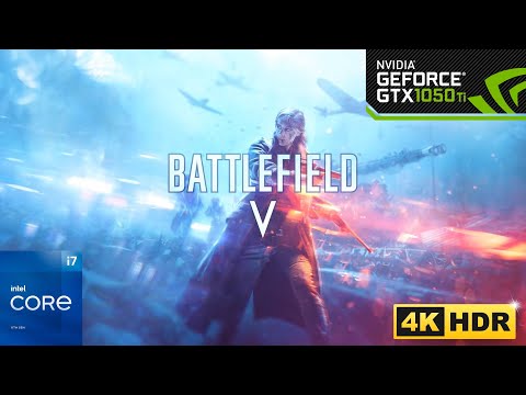 Battlefield 5 : GTX 1050Ti 4GB + i7-7700HQ  4K Graphics.