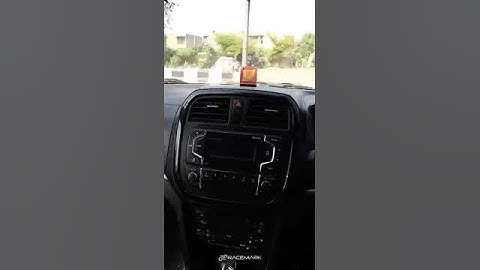 RACEMARK ANDROID WITH FRONT N REAR CAMERA INSTALLED IN BREZZA #brezza #caraccessories