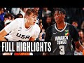 Team world vs team usa  2024 nike hoop summit  full game highlights  april 13 2024