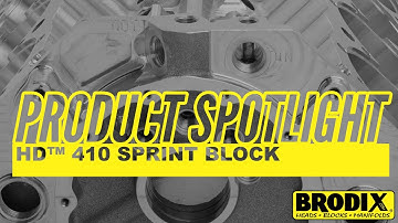 New BRODIX® HD™ 410 Sprint Block