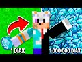 OD ZERA DO MILIARDA DIAMENTÓW W MINECRAFT! *Biedny vs Bogaty*