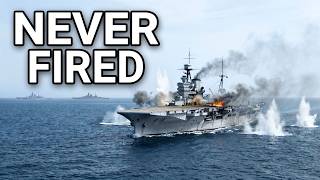 Why Did HMS Glorious Sink Without Firing a Single Shot