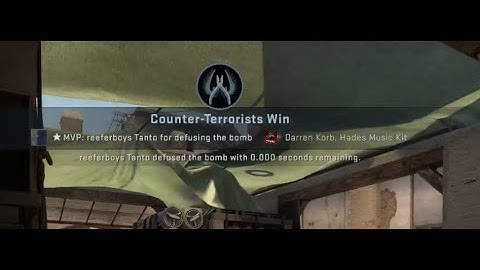 defused the bomb with 0.000 seconds remaining