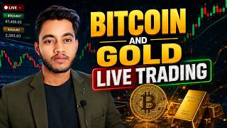 Crypto Gold Live Trading 21  july - Vishal Analyst  #crypto #live #gold #bitcoin