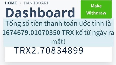 Web Khai Thác Thụ Động TRX, Không Cần Treo Máy, Min Thanh Toán Cực Thấp | Kiếm Tiền Online 4.0