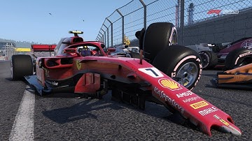 F1 2018 - Crash Compilation #4 (PC HD) [1080p60FPS]