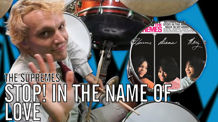 Stop! In the Name of Love Drums version - Drums performance video thumbnail