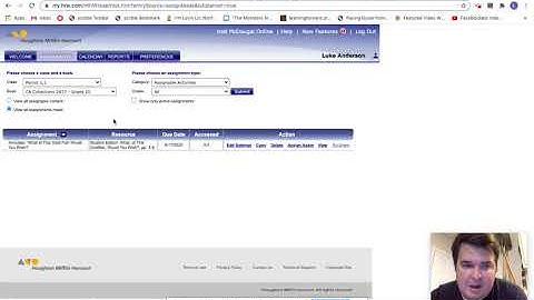 How to Assign Assignments on the Online HMH