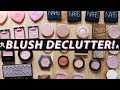 BLUSHES I'M THROWING OUT! (& What I'm Keeping) | Jamie Paige