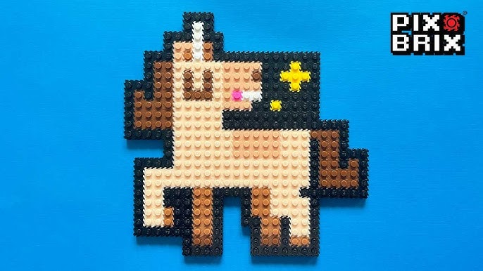 Jolteon Pokémon Pixel Art - Pix Brix Instructions 