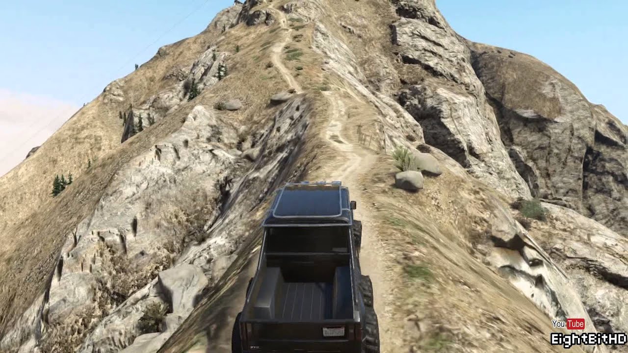 GTA 5 Off Road Climbing Mountain In the Dubsta 6x6 [Mercedes Benz G 63