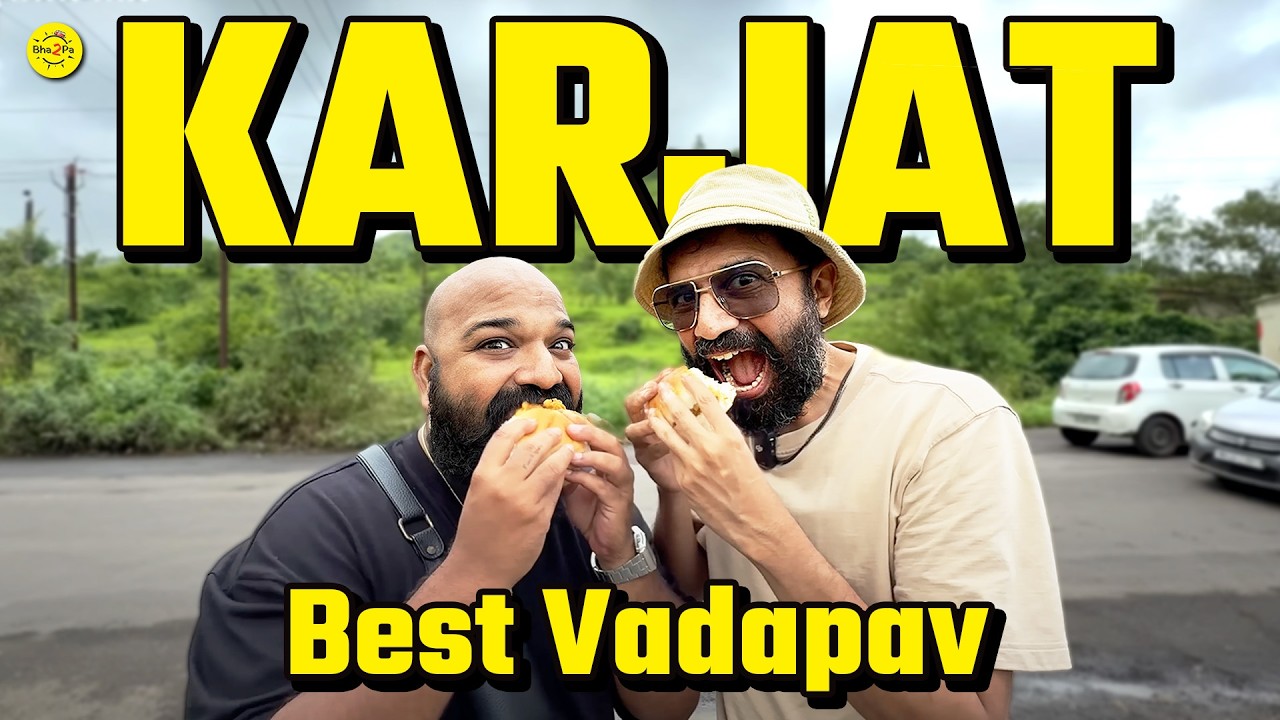 Best Vadapav in Karjat ft. @sarang sathaye | Sattu | Diwadkar | Dagade | Karjat station | #Bha2Pa